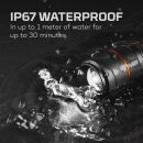 NEBO Taschenlampe DAVINCI™ 1000 wiederaufladbar 6-​Fach Zoom 1000 Lumen