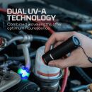 NEBO UV-​Taschenlampe TORCHY UV Dual-​Band (365nm + 395nm) inkl. Batterien
