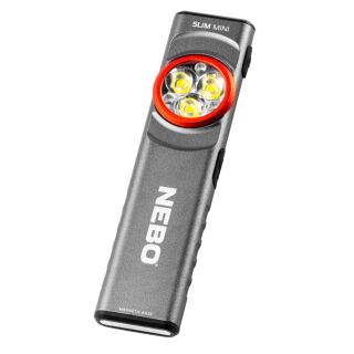 NEBO Taschenlampe SLIM MINI ultrakompakt wiederaufladbar 250 Lumen