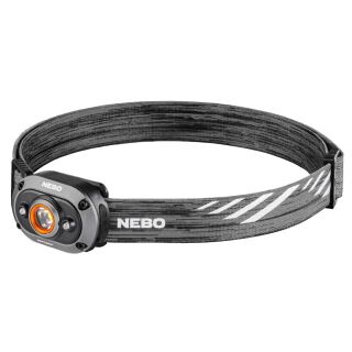 NEBO Kopfleuchte MYCRO 450 grau wiederaufladbar 450 Lumen