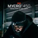 NEBO Kopfleuchte MYCRO 450 grau wiederaufladbar 450 Lumen