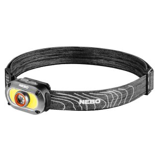 NEBO Kopfleuchte MYCRO 550 grau wiederaufladbar 550 Lumen