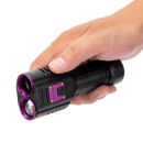 Infinio SHADOW HAWK 2in1 UV Taschenlampe 365nm 20W 1000...