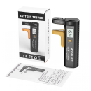 INFINIO BT1 Batterietester Energy Check LCD für 1,0 bis 9V mit Lasttestfunktion