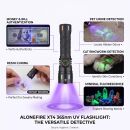 Infinio PRO ZOOM FOCUS 365nm Schwarzlicht UV-​Taschenlampe