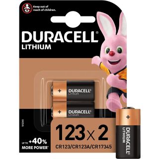 Duracell 2er Pack Ultra Lithium Foto CR123 / CR17345