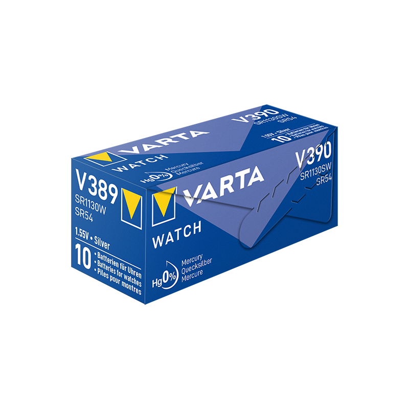 Varta 339 Uhrenbatterien 10er Pack – Perfekt Für Armbanduhren, Zuverlässig & Langlebig In Werkstattverpackung