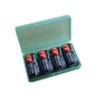 Plastik Batteriehalter Aufbewahrungsbox Gehäuse für 4X 18650 Akku  fu 