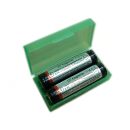 4x UFI Batterie oder Akku Aufbewahrungsbox f&uuml;r 18650...